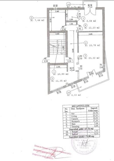 Apartament spatios 2 camere, 76 mp | Pipera • Erou Iancu Nicolae