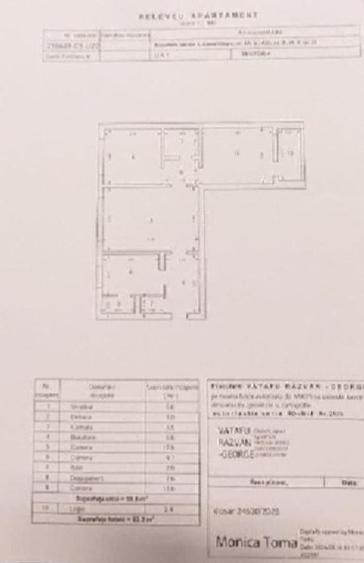 Apartament 3 camere l Aleea Uioara Nr 4A bloc 4bis l Berceni - 87500€