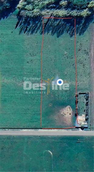 Teren intravilan 13 820 mp, cu acces pe un drum asfaltat, regim de inaltime P+6