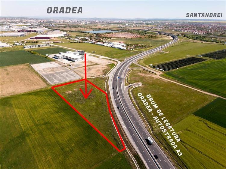 RECO Teren intravilan de vanzare – deschidere la DEx,16 acces direct zona indust