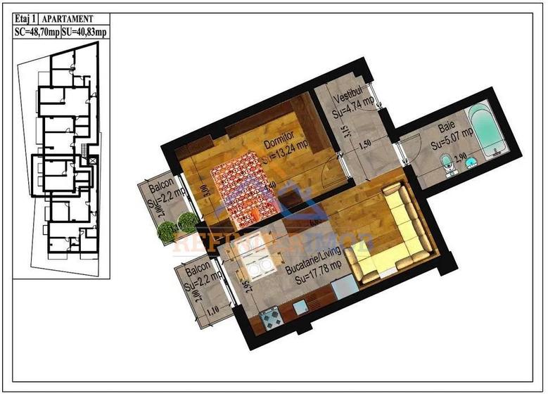 2 camere zona Pache Protopopescu