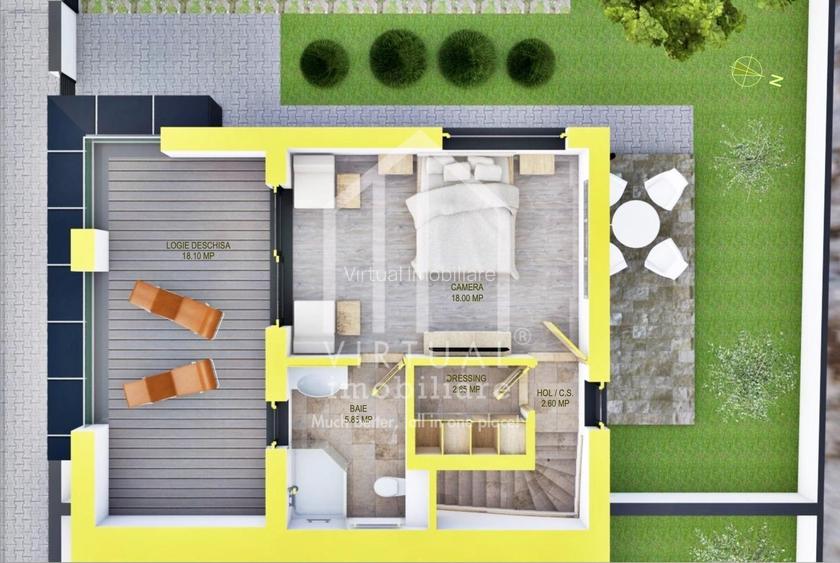 Casa de tip duplex  cu 4 camere P+E+R |  zona Șelimbăr - 3