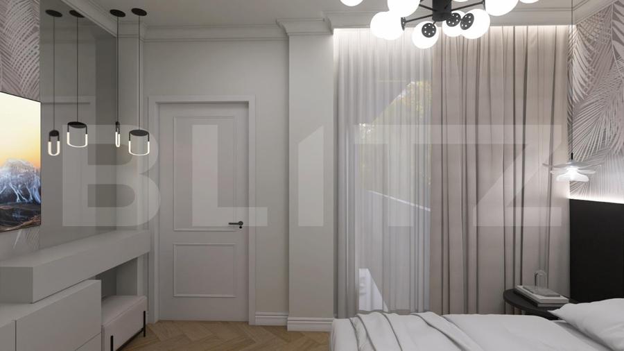 Apartament nou modern, 2 camere, centrala pe gaz si panouri fotovoltaice, Iosia