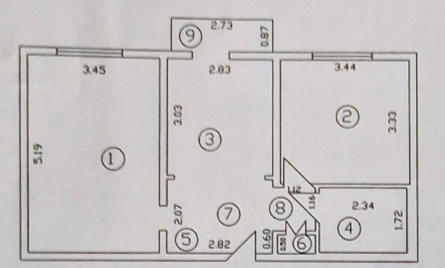 Apartament 2 camere, zona linistita