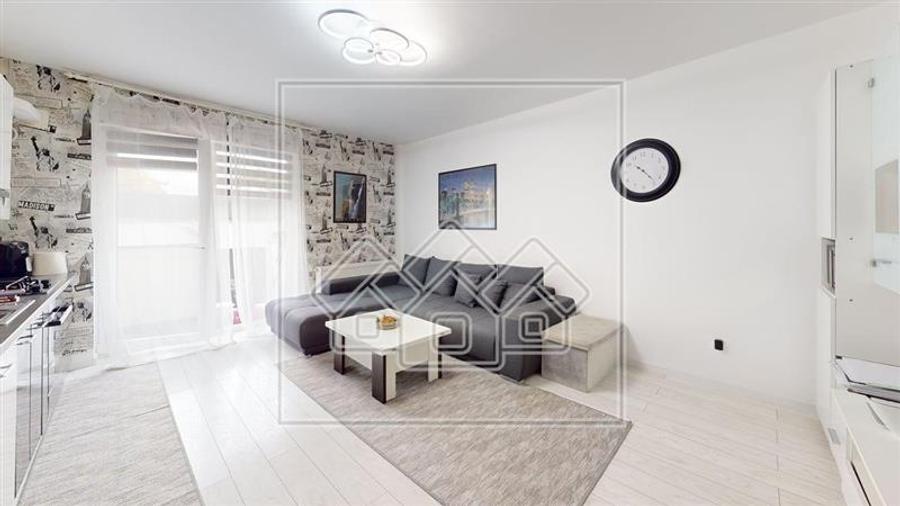 Ap cu 3 camere, 2 bai, balcon si parcare subtera