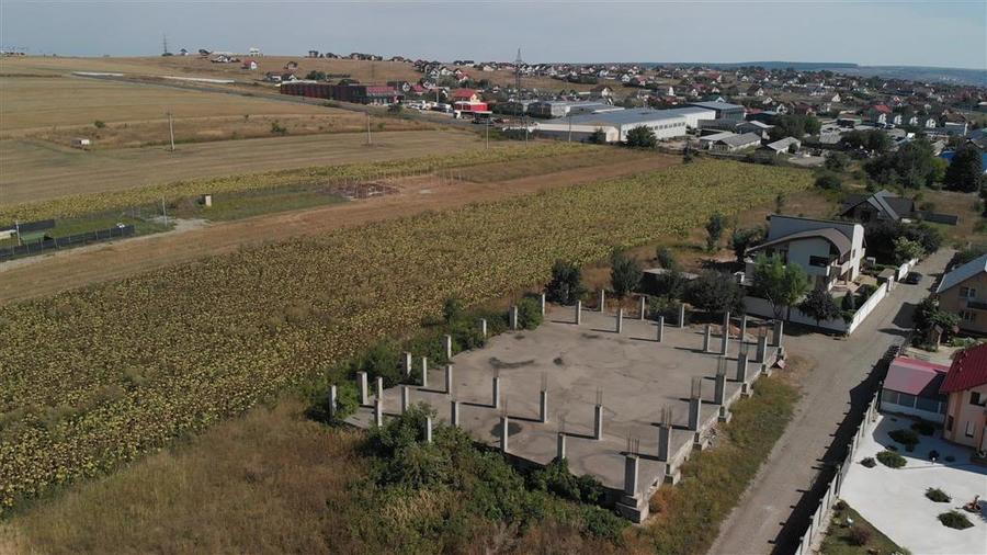 Investitie | Teren 6500 mp fundatie turnata si Autorizatie de Constructie!
