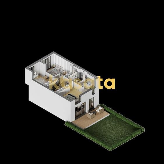 Vila Stefanestii de Jos I 4 camere I 101 utili I Duplex