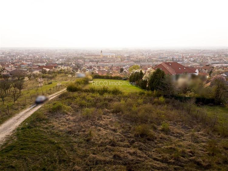 RECO Teren intravilan in Oradea zona dealuri cu panorama - 7