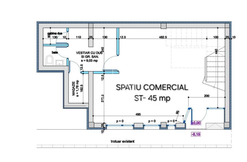 Comision 0%! Spatiu comercial de vanzare, parter, zona Zavoi, in Deva