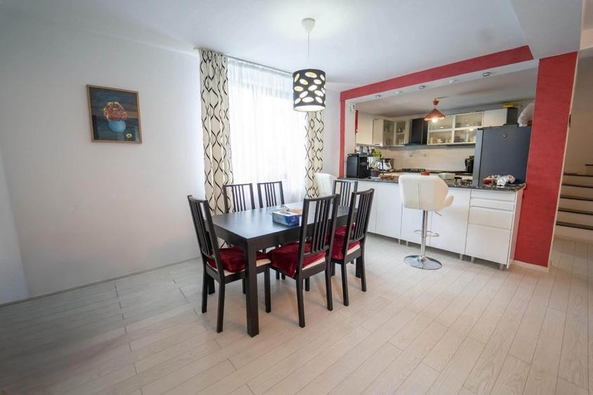 Casa individuala, P+M, complet mobilata , piscina si jacuzzi, comuna Berceni!