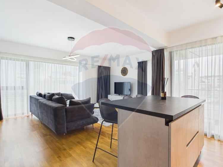 Apartament luminos cu 2 camere, Herastrau, gata de mutare, TVA inclus