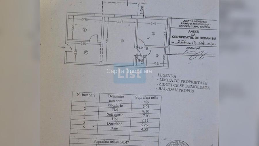 Apartament 2 camere Parter, centala pe gaz - 7
