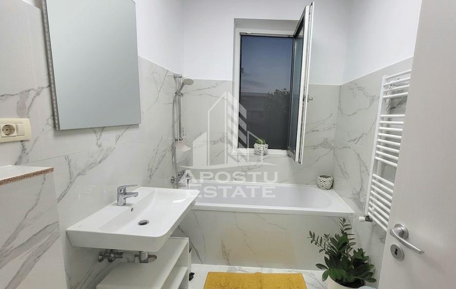 Apartament cu 3 camere,mobilat si utilat modern,Dumbravita,etaj 1
