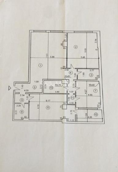 Apartament spatios 3 camere, zona Dorobanti