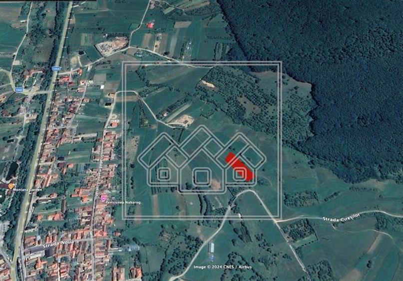 Teren de vanzare in Rasinari, 1528 mp, priveliste deosebita