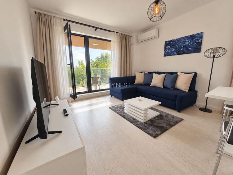 Apartament 2 camere de închiriat în Pipera, 56 mp, 550 €/lună, mobilat - 8