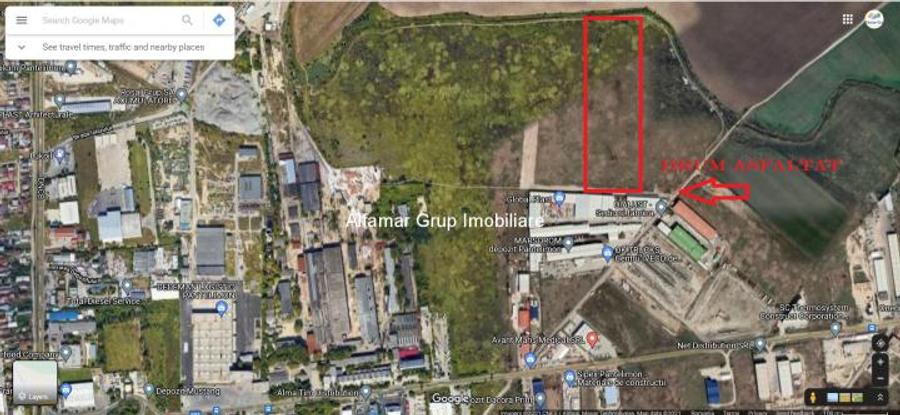 Teren extravilan 30.000 mp – Pantelimon zona industriala