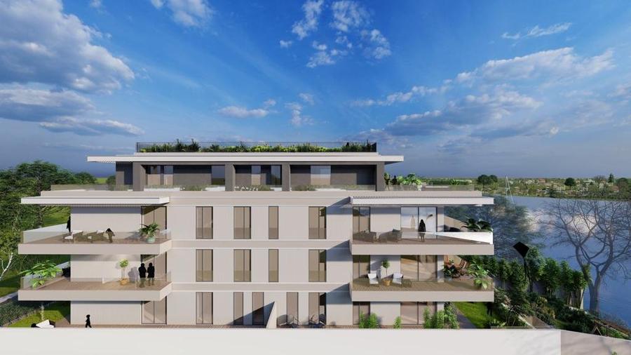 Apartament 3 camere in bloc boutique pe malul lacului