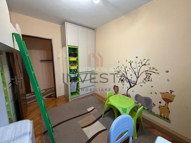 Apartament 3 camere cu balcon, etaj intermediar, cartier Gheorgheni!