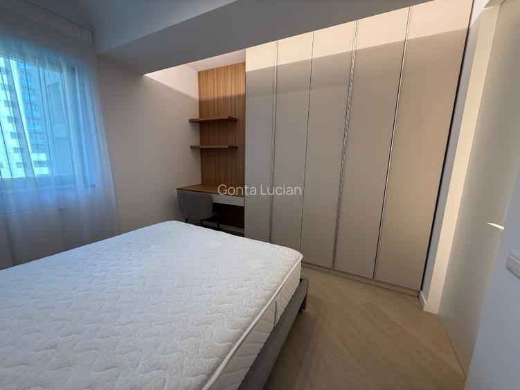Cortina North, 3 camere LUX Pipera, mobilat & utilat premium, 2 băi, balcon - 11