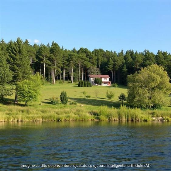 Teren cu deschidere Lac Snagov si utilitati