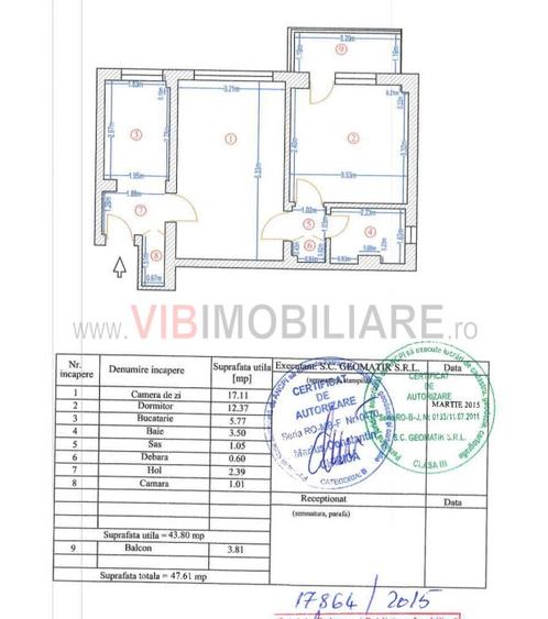 Apartament  2 Camere , chiar langa Parcul I O R