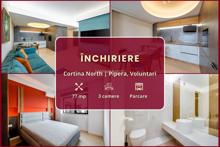 Cortina North || 3 camere || Finisaje de lux || Parcare - 2