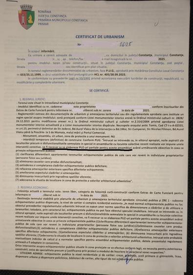 Teren construcții exclusiv crese, gradinite, dispensare clinici etc