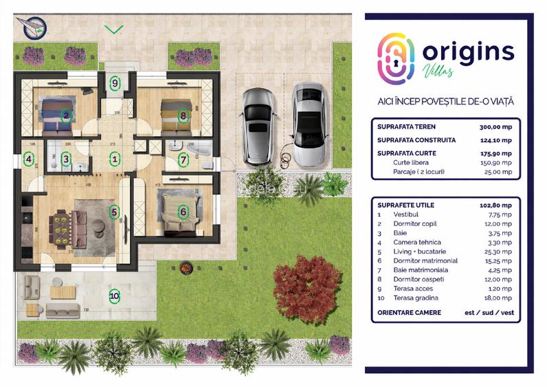 Casă modernă 4 camere Bragadiru, 6 Origins – independenta energetic - 3