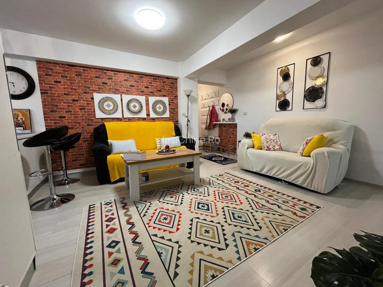 Apartament de inchiriat,  3 camere, semidecomandat, 60 mp, Valea Adanca - 4