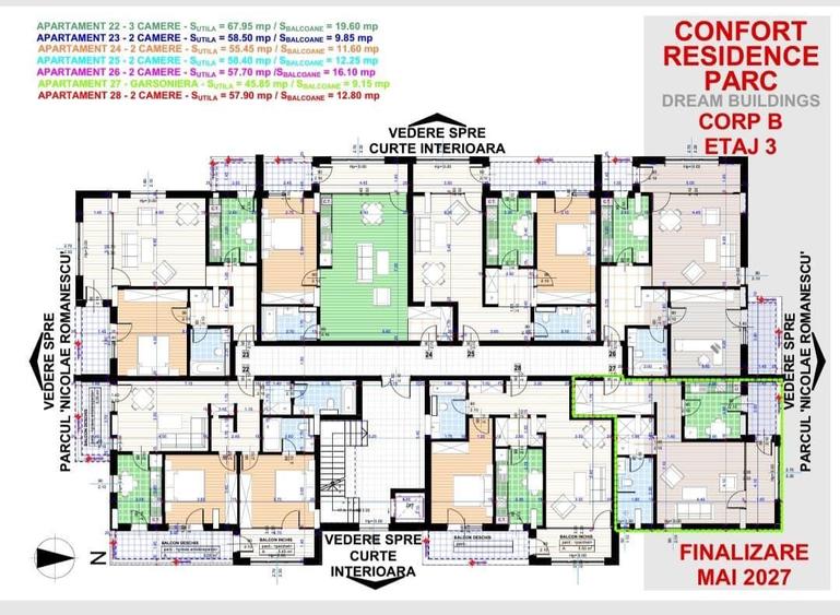 Confort Residence - Parc Romanescu