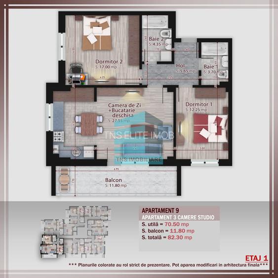3 Camere Imobil Stil Boutique,Pallady-Nicolae Teclu,Metrou - 7