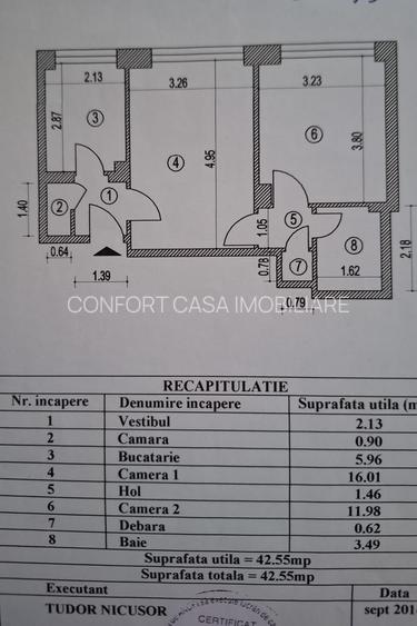 Vatra Luminoasa vanzare apartament 2 camere - 17