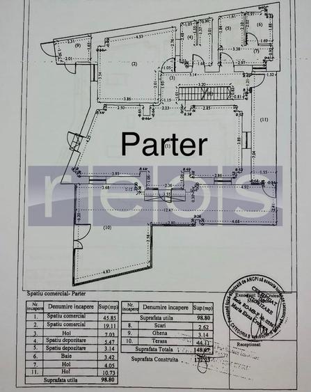 INCHIRIERE SPATIU COMERCIAL 300MP DACIA EMINESCU HORECA CABINET SALON