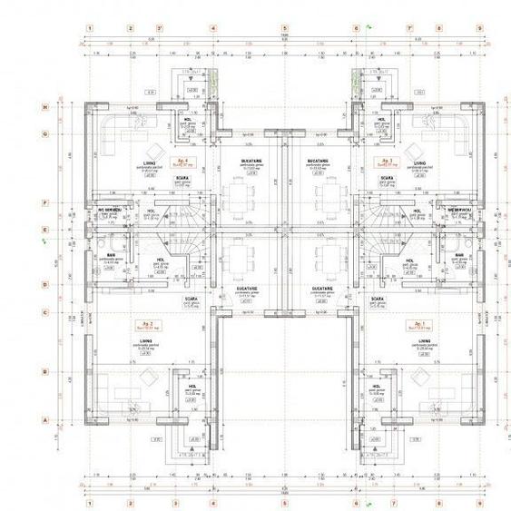Casa - 3 camere, 170 mp - Cart. Arhitectilor
