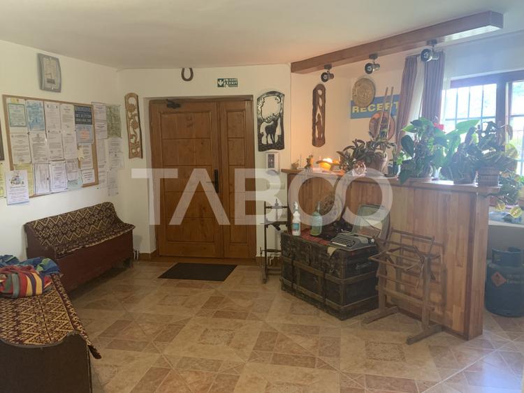 EXCLUSIVITATE Pensiune 9 camere 615 mpu 3600 mp teren in Fantanele