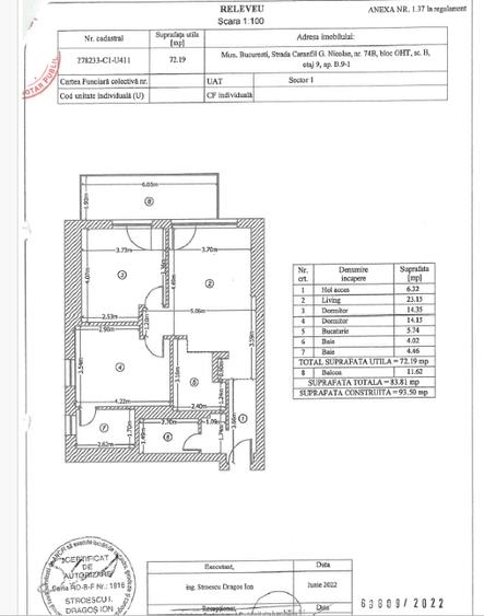 Apartament 3 camere de inchiriat One Herastrau Towers