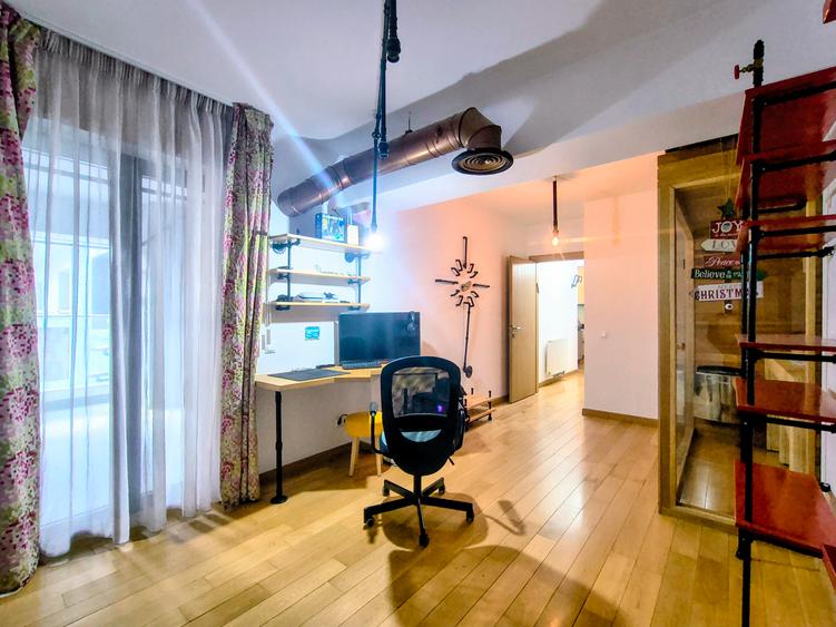 Apartament 3 camere, cu 2 SAUNE, în UpGround Aviatiei, metrou Pipera
