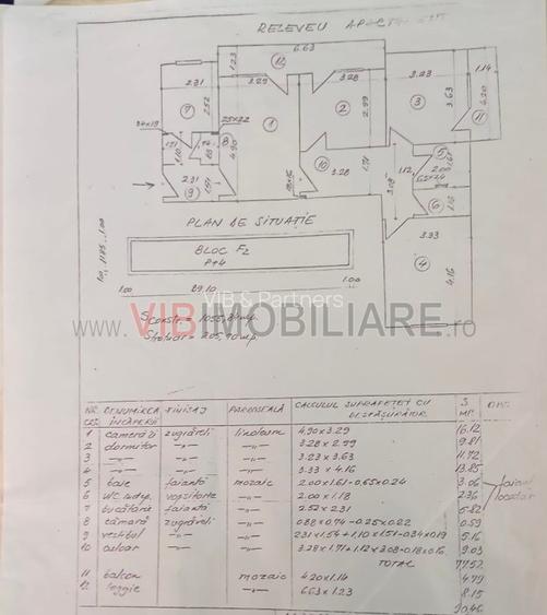 Apartament 4 camere - Drumul Taberei - 90 mp -4/4 - 13