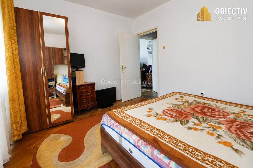 Apartament 2 Camere Decomandat – CENTRU – Etaj 3 – Locație Excelentă - 3