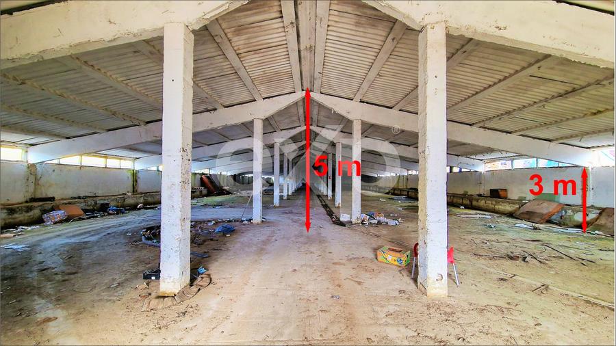 Hala industriala 2000 mp + teren 2776 mp | Rasnov – zona industriala Chimica