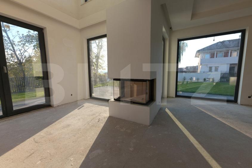 Vila Smart Home. Cu panouri solare, 4 dormitoare, birou si sauna.
