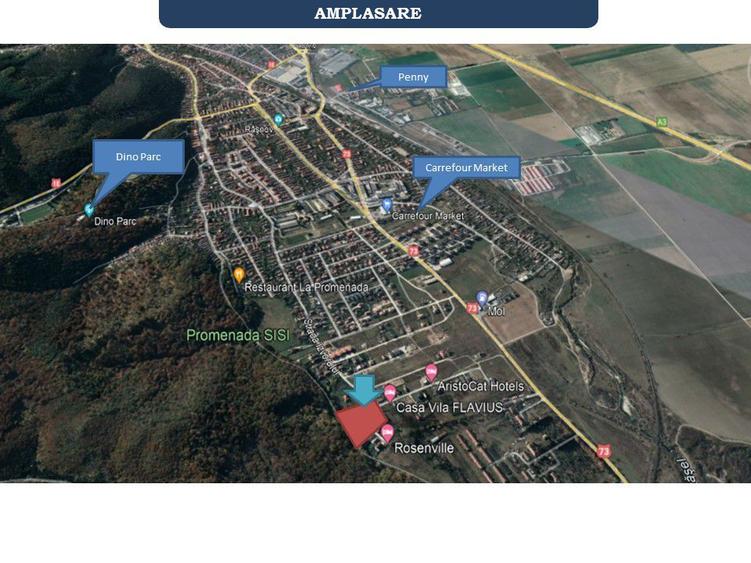 Teren superb Rasnov str Izvorului Cartierul Primaverii