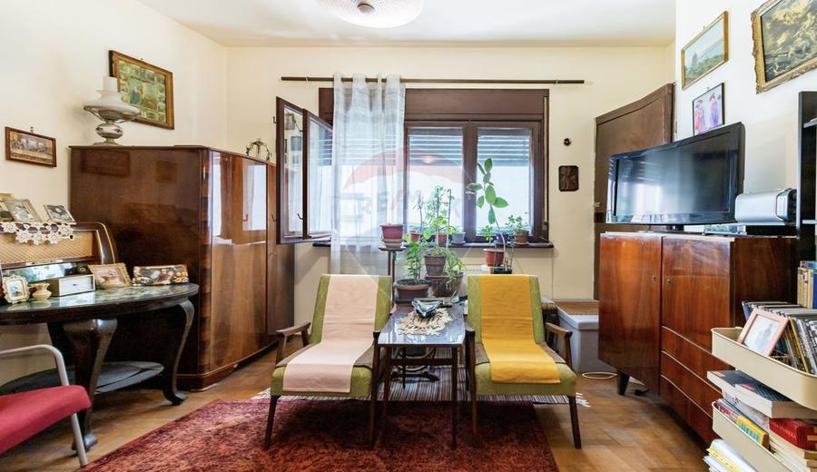 Apartament de vanzare cu 4 camere în Kiseleff,bloc consolidat,centrala