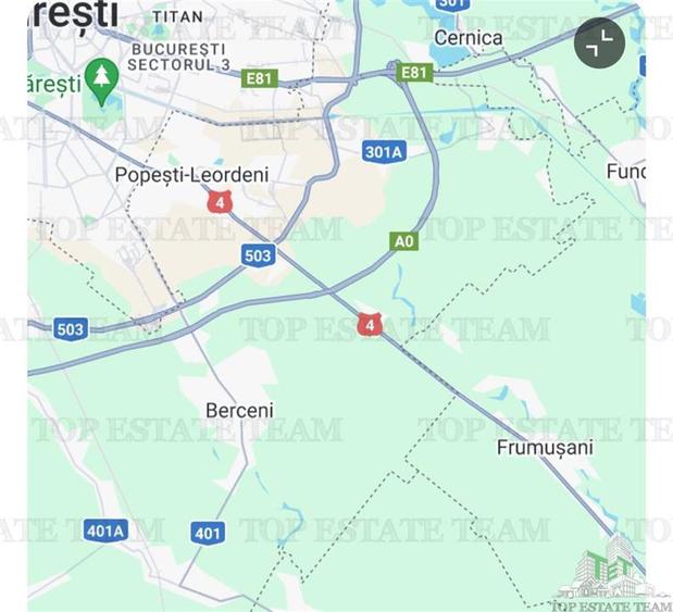 Teren stradal de vanzare in Calarasi / Frumusani