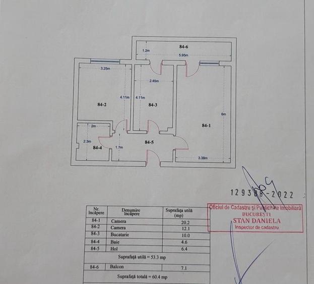 Apartament 2 camere Theodor Pallady - Ozana - Centrala Proprie