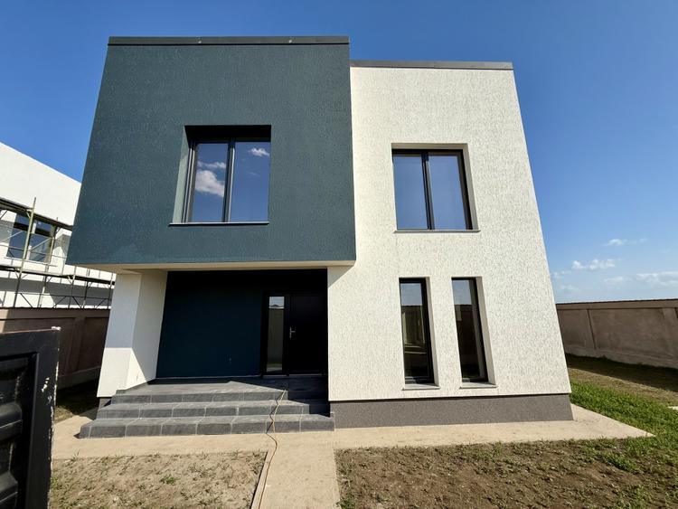 Vilă modernă cu 4 camere | Încălzire în pardoseală | Teren 505 mp
