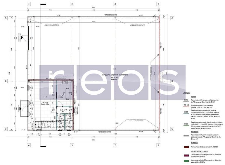 INCHIRIERE HALA INDUSTRIALA CLASA B | 796 MP | BIROURI | CENTURA CHIAJNA - 1