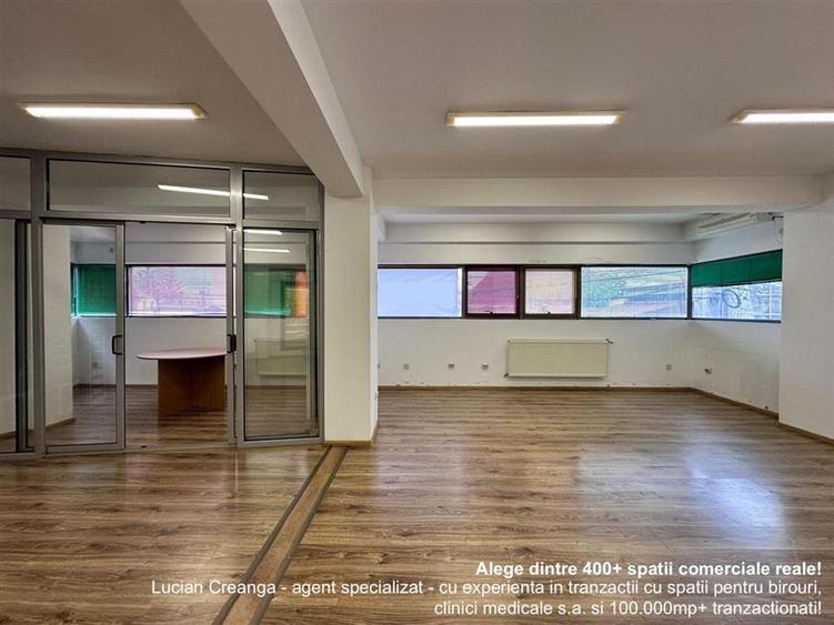 Spatiu comercial/ birouri, gara Iasi, 84mp, lift, et. 1, la strada