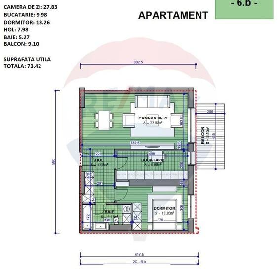 Apartament Premium cu 2 Camere – Design Modern si Confort Desavarsit